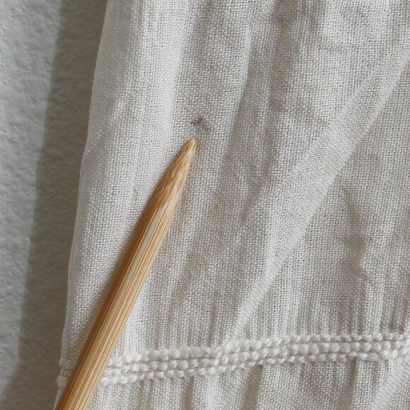 Free People Agatha Midi Dress White Cotton Sleeveless Slit V-Neck Size Small - Picture 14 of 16